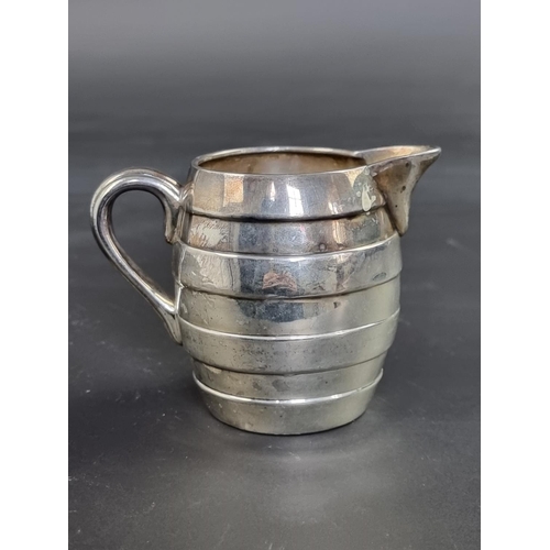 59 - A Victorian silver milk jug, by Horace Woodward & Co Ltd, London 1899, 8cm high, 104g.... 