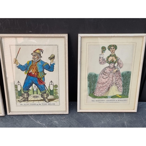 1173 - A set of five Waldo Lanchester theatrical prints, 25 x 18.5cm.