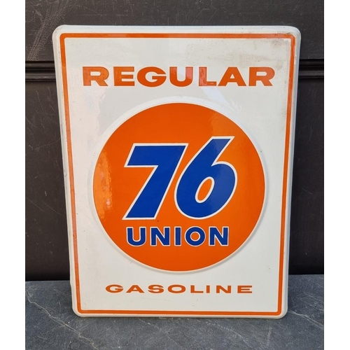 1734 - An enamel '76 Union Gasoline' sign, 45.5 x 35.5cm.