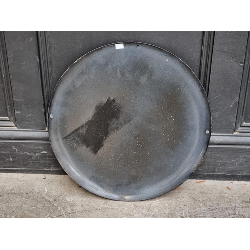 1747 - An enamel 'Regent' convex sign, 50cm diameter.