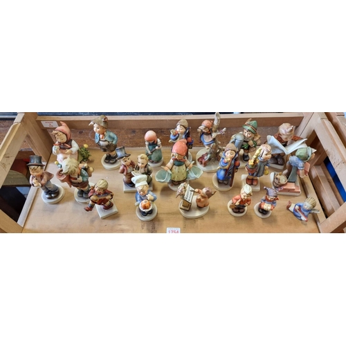 1754 - A collection of Hummel figures, largest 15.5cm high. (20)