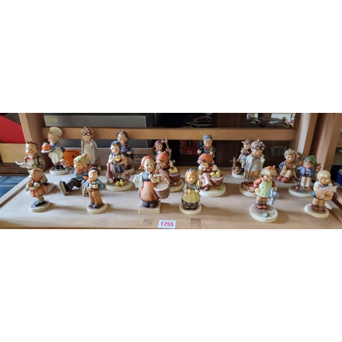 1755 - A collection of Hummel figures. (20)