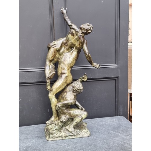 1726 - After Giambologna, 'The Abduction of a Sabine Women', bronze, 104cm high.