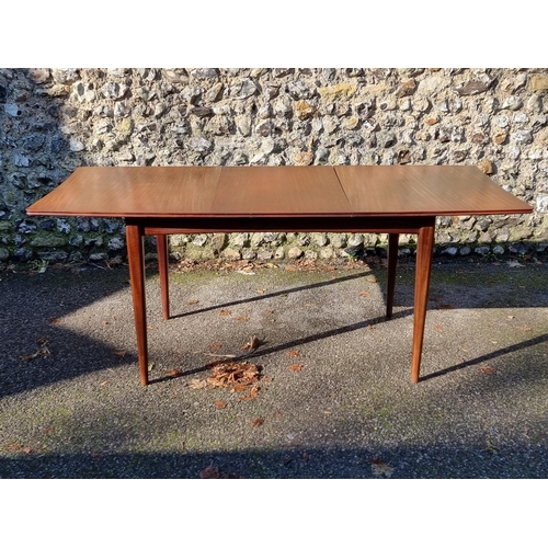 1008 - A mid-century afromosia dining table and six chairs, by Richard Hornby for Fyne Lady, the ... 