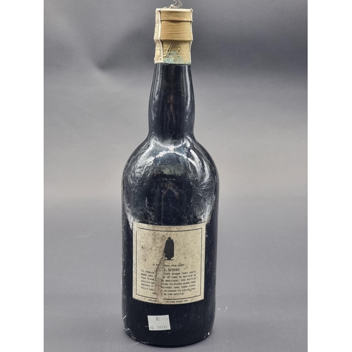 1 - A 150cl magnum bottle of Bone Dry Amontillado, Sandeman.