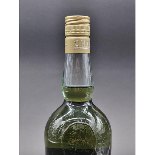 126 - A 24 1/2 fl.oz. bottle of green Chartreuse, circa 1966-73.