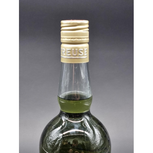 126 - A 24 1/2 fl.oz. bottle of green Chartreuse, circa 1966-73.