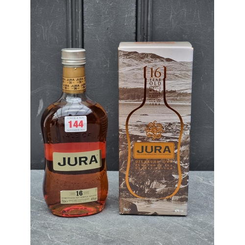 144 - A 70cl bottle of Jura 'Diurachs' Own' 16 year old Whisky, in card box. 