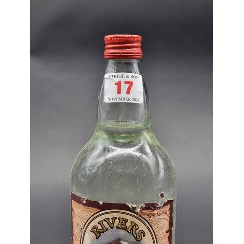 17 - An old bottle of Rivers Royal Grenadian Rum, 75% vol.