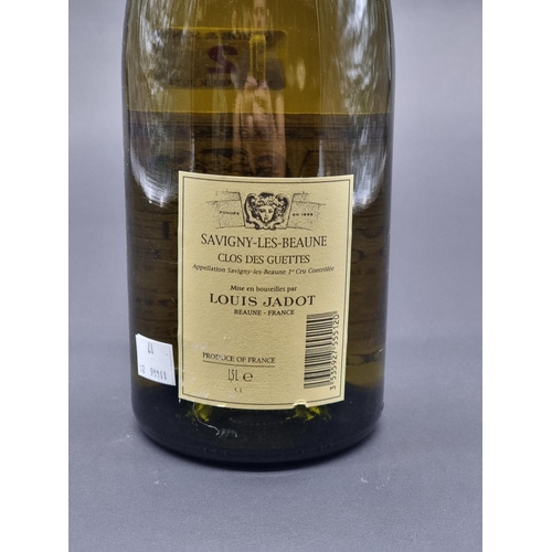 2 - A 150cl magnum bottle of Savigny Les Beaune Clos des Guettes Blanc, 2000, Louis Jadot.... 