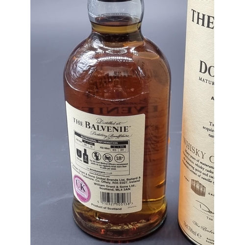 21 - A 70cl bottle of The Balvenie 'DoubleWood' 12 year old Whisky, in card tube.