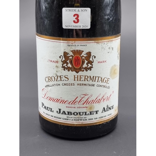 3 - A 150cl magnum bottle of Crozes Hermitage Domaine de Thalabert, 1983, Paul Jaboulet Aine.... 