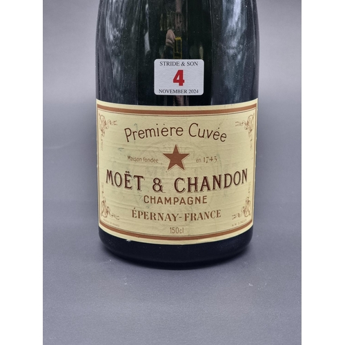 4 - A 150cl magnum bottle of Moet & Chandon NV Champagne.