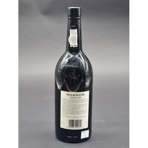 56 - A 75cl bottle of Warre's 1977 Vintage Port.