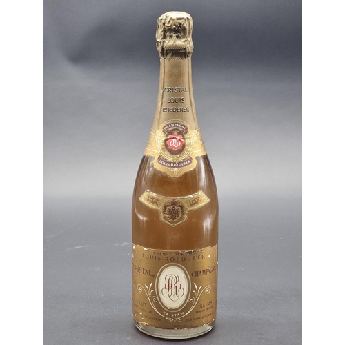 66 - A 75cl bottle of Louise Roederer 'Cristal' 1981 vintage Champagne.