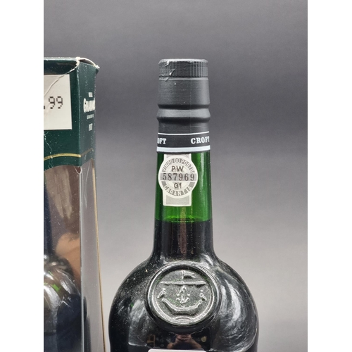 70 - Three 1 litre bottles of LBV Port, comprising: Croft 1988; Graham's 1992, in card box; and Graham's ... 