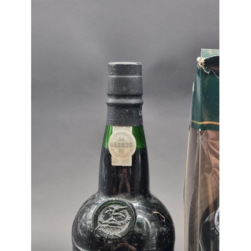 70 - Three 1 litre bottles of LBV Port, comprising: Croft 1988; Graham's 1992, in card box; and Graham's ... 