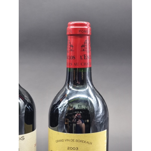 78 - A 75cl bottle of Chateau Barreyres, Haut-Medoc, 2021; together with a 75cl bottle of Chateau L'Enclo... 