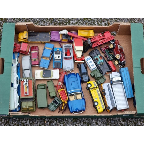 1533 - A collection of diecast vehicles, to include Dinky and Corgi examples.