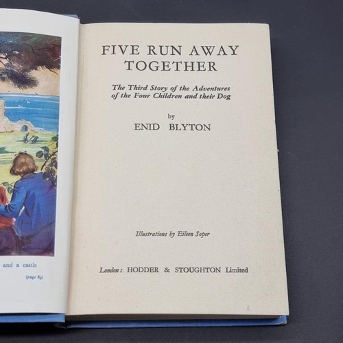 200 - BLYTON (Enid): 'Five Run Away Together', London, Hodder & Stoughton, 1944: FIRST EDITION. publis... 