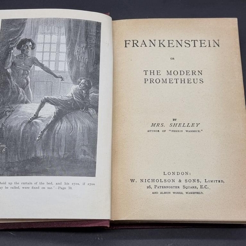 201 - SHELLEY (Mary): 'Frankenstein or the Modern Prometheus..': London, W Nicholson & Sons, n.d ... 