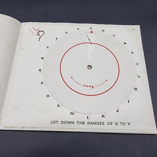 208 - RAF SHOOTING GUIDE: World War II: 'Bag the Hun! estimation of range & angle off...try this serie... 