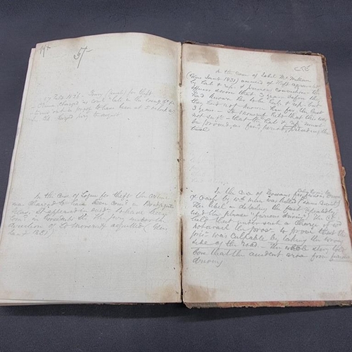 219 - SCOTTISH TRIALS: manuscript accounts of various trials, c.86pp filled: 'Anne Sommervielle was indict... 