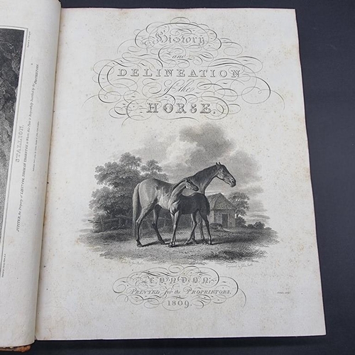 225 - LAWRENCE (John): 'The History and Delineation of the Horse, in all his varieties..': Albion Press, p... 