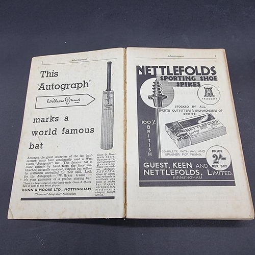 229 - WISDEN CRICKETERS ALMANAC 1941: 426pp, original tan linen covers, light wear and marking, 2 small in... 