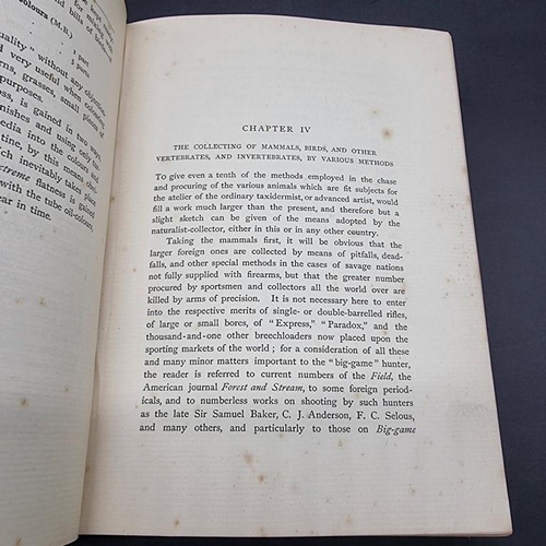 235 - TAXIDERMY: BROWNE (Montagu): 'Artistic and Scientific Taxidermy and Modelling..': London, Adam ... 