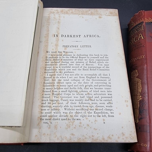 236 - STANLEY (Henry M): 'In Darkest Africa or the Quest Rescue and Retreat of Emin Governor of Equat... 