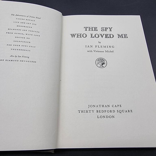 241 - FLEMING (Ian): 'The Spy Who Loved Me': London, Jonathan Cape, 1962: FIRST EDITION: 8vo, publishers b... 