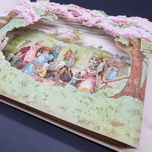 251 - NISTER MOVEABLE BOOK: 'Peeps into Fairyland...a Panorama Picture Book of Fairy Stories': introd... 