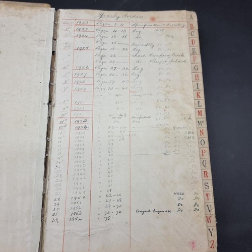 262 - LOGBOOK, SOLENT & ISLE OF WIGHT: a lively manuscript logbook covering period 1920s-1950s, chiefl... 