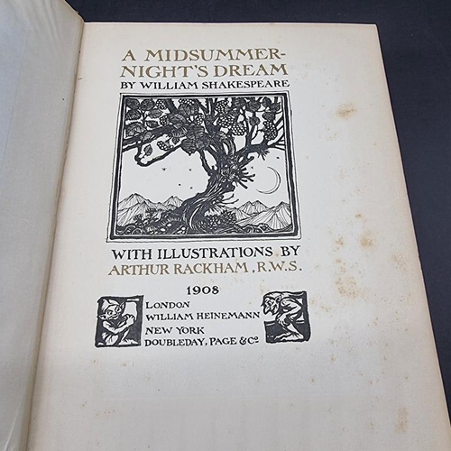 263 - RACKHAM (Arthur, illustrator): 'A Midsummer Night's Dream, by William Shakespeare': London, Hei... 