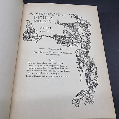 263 - RACKHAM (Arthur, illustrator): 'A Midsummer Night's Dream, by William Shakespeare': London, Hei... 