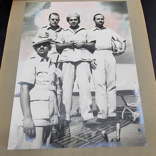 267 - INDIA: AIR MARSHALL SIR CHARLES RODERICK CARR (KBE, CB, DFC, AFC): album of c.59 silver-gelatin phot... 