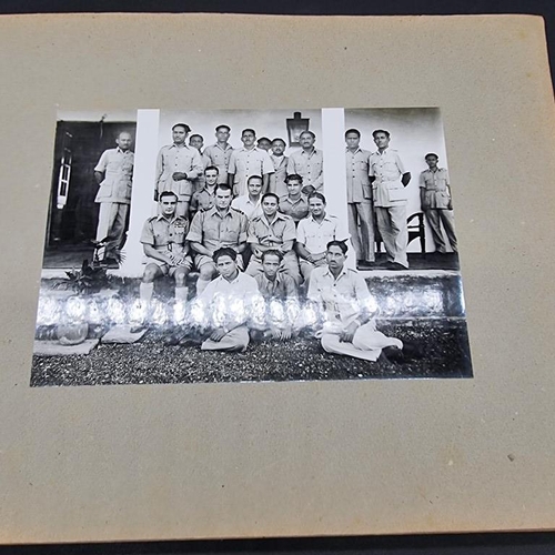 267 - INDIA: AIR MARSHALL SIR CHARLES RODERICK CARR (KBE, CB, DFC, AFC): album of c.59 silver-gelatin phot... 