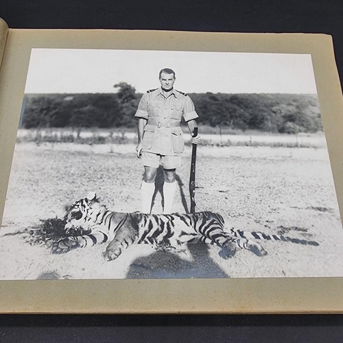 267 - INDIA: AIR MARSHALL SIR CHARLES RODERICK CARR (KBE, CB, DFC, AFC): album of c.59 silver-gelatin phot... 