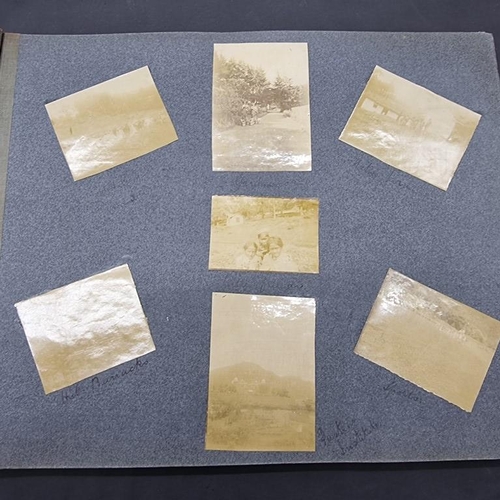 268 - INDIA: album of approx 92 albumen-print photographs circa 1902-3, British colonial groups and s... 