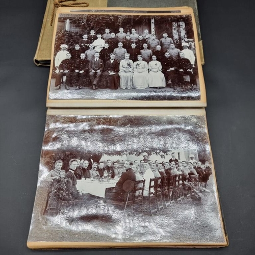 268 - INDIA: album of approx 92 albumen-print photographs circa 1902-3, British colonial groups and s... 