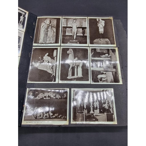 281 - PHOTOGRAPH ALBUMS: collection of 16 photograph albums and related, largely 19th-early 20thc, va... 