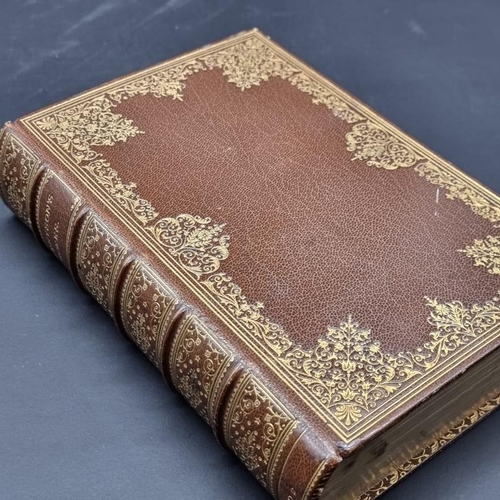 284 - BINDINGS: 'The Works of Alfred Lord Tennyson..': London, Macmillan, 1902: contemporary full bro... 