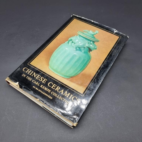 301 - GYLLENSVARD (Bo): 'Chinese Ceramics in the Carl Kempe Collection': Stockholm, n.d (1965): publishers... 