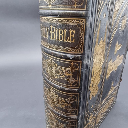 318 - VICTORIAN FAMILY BIBLE: BROWN (Rev. John): 'Brown's Self-Interpreting Family Bible, containing the O... 