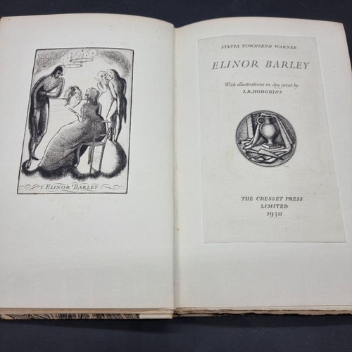 343 - TOWNSEND WARNER (Sylvia): 'Elinor Barley...with illustrations in drypoint by I R Hodgkins..': C... 