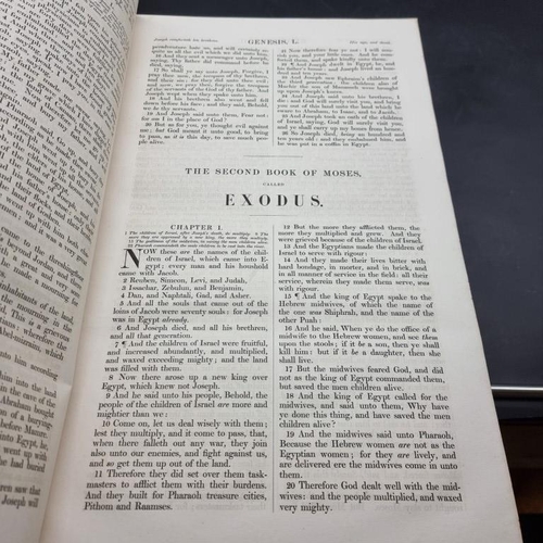 377 - BIBLE: 'The Holy Bible containing the Old and New Testaments..': Oxford, University Press, 1842... 