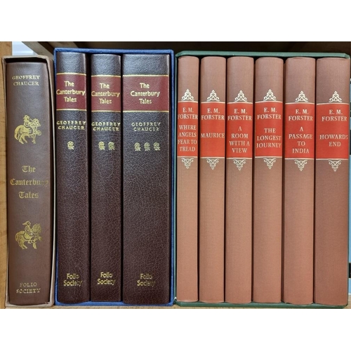 379 - FOLIO SOCIETY: Sherlock Holmes, Complete Stories: 9 vols in twin slipcases, minor wear else VG,... 