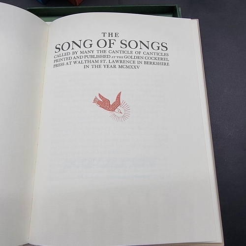 385 - FOLIO SOCIETY: GILL (Eric, illustrator): 'The Song of Songs', 2017, No. 620/750 numbered copies... 