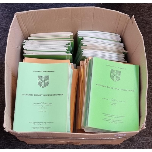 422 - ECONOMICS: a quantity of University of Cambridge offprints, largely 1970s-80s period, economics... 